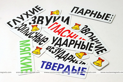 Набор магнитных карточек "Звуки"