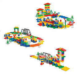 Конструктор с УМК. Конструктор "Железная дорога". Креатив