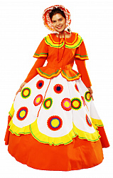 Костюм Дымковской игрушки классический (аппликация)