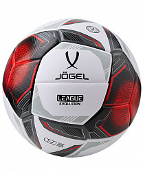 Мяч футбольный Jogel League Evolution Pro №5, белый 1/12