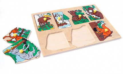 Развивающее пособие "Животные"