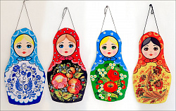 Набор кукол  "Матрешки" 4 шт.