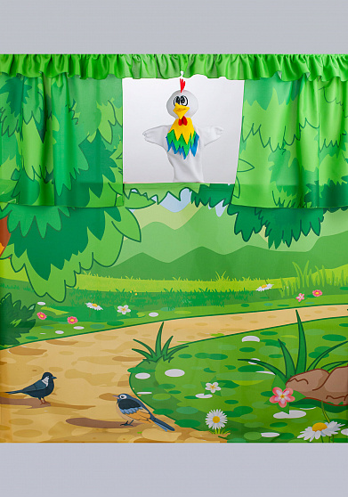 Перчаточная кукла Петух