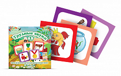 Логопедический набор карточек "Трудные звуки 1"