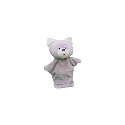 Игрушка на руку  Котенок-девочка