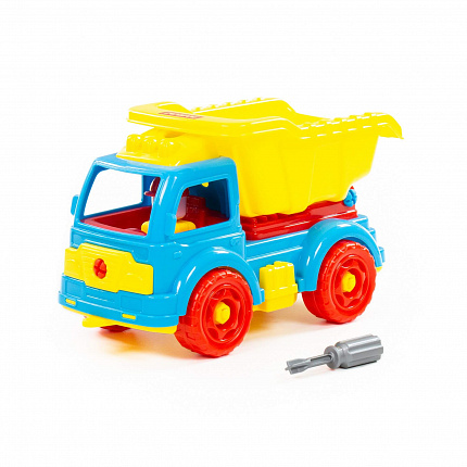 Конструктор-транспорт Автомобиль-самосвал 27 элементов