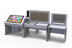 Профессиональный интерактивный стол психолога-дефектолога ПсихоЛогика UNI (3-10)