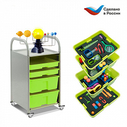 Набор игрушек "Научные эксперименты" (с системой хранения)