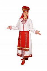 Карнавальный костюм взрослый "Фино-угорская женщина"