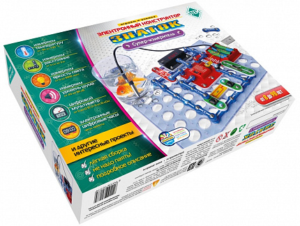Электронный конструктор  "Супер-измеритель" Знаток