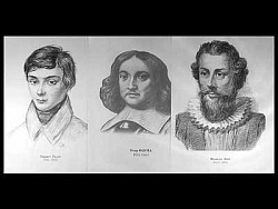 Портреты математиков (18 шт, ф А3)