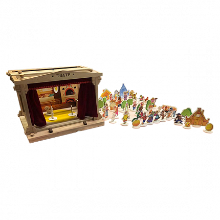 Интерактивный театр, 1 сказка