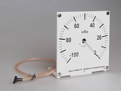Вакуумметр демонстрационный (вакуумный манометр)