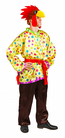 Карнавальный костюм взрослый "Петух"