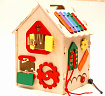 Бизиборд "Музыкальный домик "