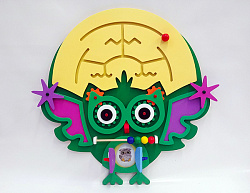 Набор бизибордов Сова, Ромашка, Семицветик - Сова