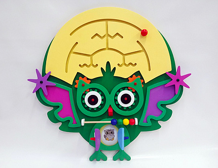 Набор бизибордов Сова, Ромашка, Семицветик - Сова