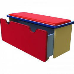 БАНКЕТКА МЯГКАЯ С ВЫДВИЖНЫМ ЯЩИКОМ