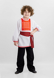 Белорусская рубаха с поясом для мальчика