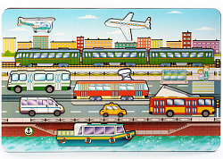 Рамка-вкладыш "Городской транспорт"