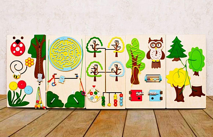 Комплект развивающих панелей "Природа"