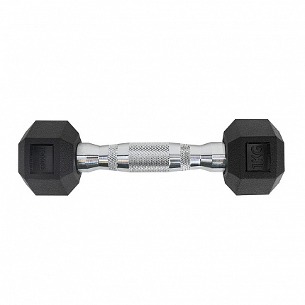 Гантель "TORRES 1 кг", металл, резина