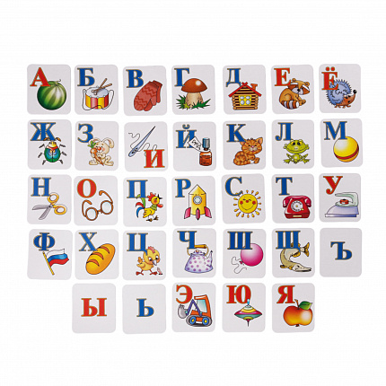 Касса букв и цифр на магнитах