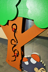 Настенное зеркальное панно