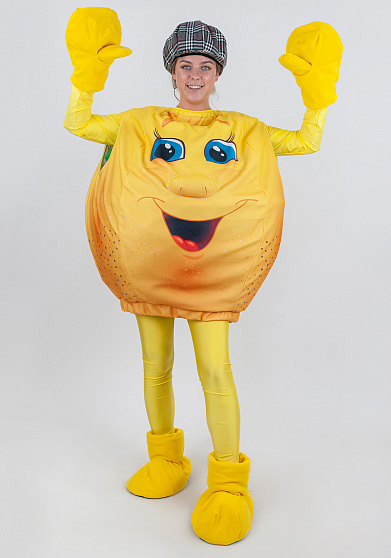 Костюм Колобок для взрослого