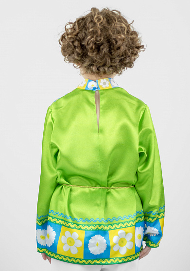 Русская народная рубаха Ромашка для мальчика