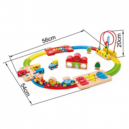 Музыкальная Железная дорога Радужная головоломка