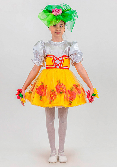 Цветочная фантазия Юбка для девочки 1