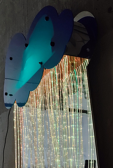 Фибероптический модуль Тучка Настенный