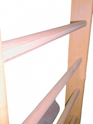 Стенка гимнастическая 3,2 х 1,0 м. перекладины фан. блок