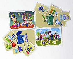 Магнитная игра "Волшебные превращения старых вещей"