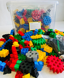 Конструктор Morphun STEM (Шестеренки) Начальный уровень 400 деталей