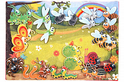 Насекомые фетр (28дет.)