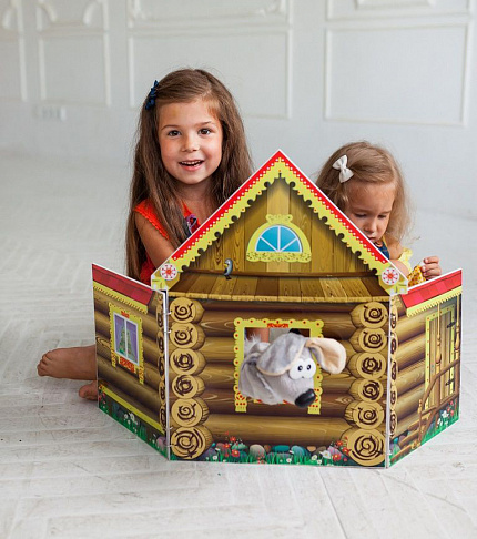 Настольная ширма "Теремок" (зима-лето)