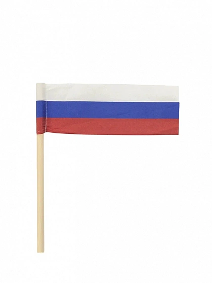 Флажок малый триколор