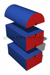 СБОРНЫЙ БАРЬЕР -2 100х60х90см (3 элемента)
