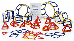 Набор по основам математики, конструирования и моделирования  ПОЛИДРОН КАРКАСЫ "Призмы и пирамиды"