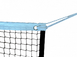 Сетка для бадминтона ПРОФ с тросом ПП