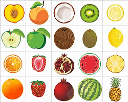 Набор для вырезания "Фрукты. Какой внутри?"