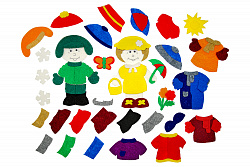 Одежда  с игровым полем (45дет)