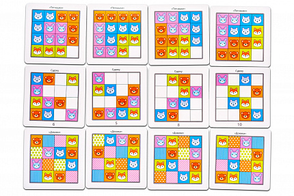 Головоломка "Лесные жители"