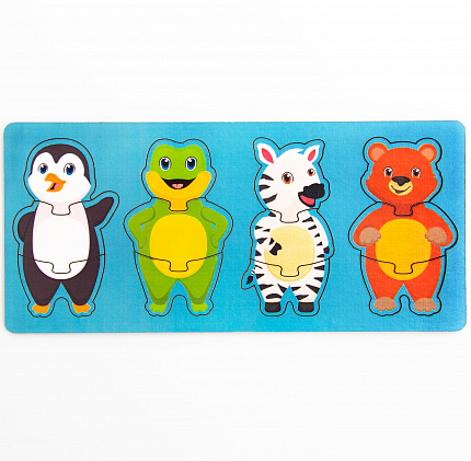 Сложи картинку мини Животные №2