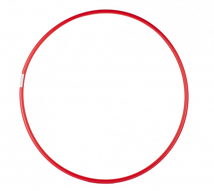 Обруч (d 80см) облегченный (красный)