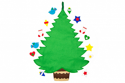 Елка фетр (13дет)