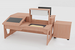 Профессиональный интерактивный логопедический стол «Logo 28 Pro Max»