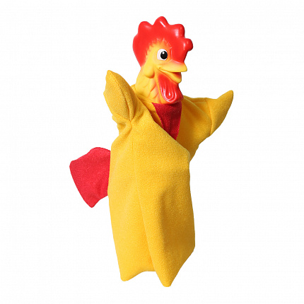Петух, перчаточная кукла